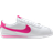 Nike Cortez GS - White/Laser Fuchsia