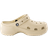 Crocs Classic Platform Clog - Beige