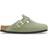 Birkenstock Boston Soft Footbed Suede Leather - Green Tea