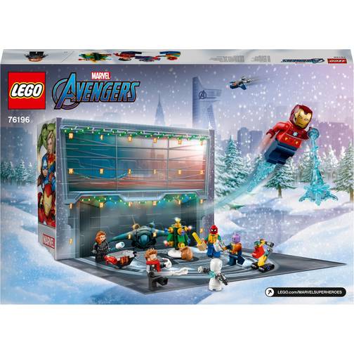 Lego Marvel Avengers Advent Calendar 76196 • Pris