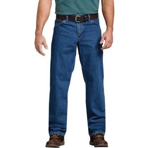 Dickies Men's Relaxed Fit Stonewashed Carpenter Denim Jeans 34x36 • Price