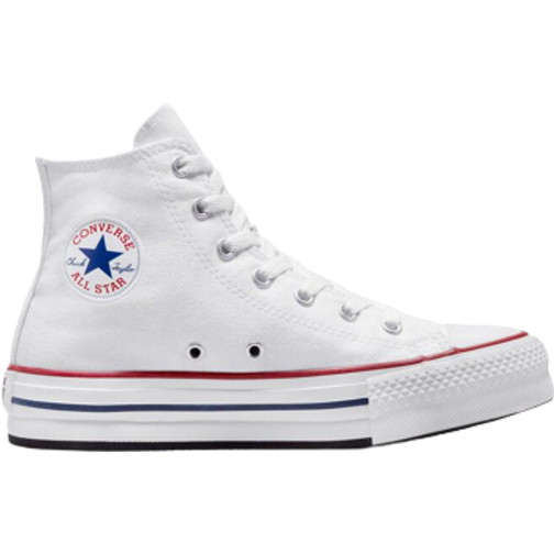 Converse Big Kids Chuck Taylor All Star Lift Platform - White/Garnet ...