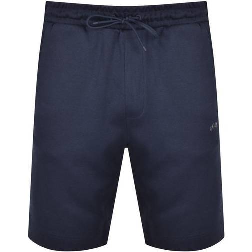 Boss Headlo Curved Logo Jersey Shorts, Grey, 6Xl, Men - Compare Prices ...