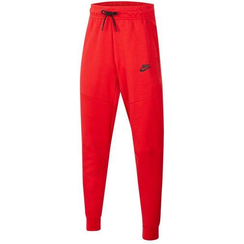 Nike Boy's Sportswear Tech Fleece Trousers - University Red/Black ...