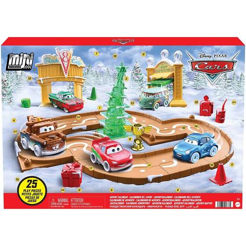 Mattel Disney & Pixar Cars Toys Mini Racers Advent Calendar • Price