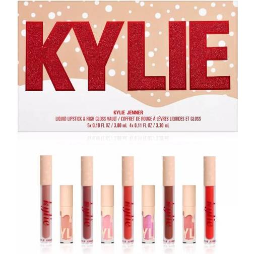 Kylie Cosmetics Holiday Collection Liquid Lipstick & High Gloss Set