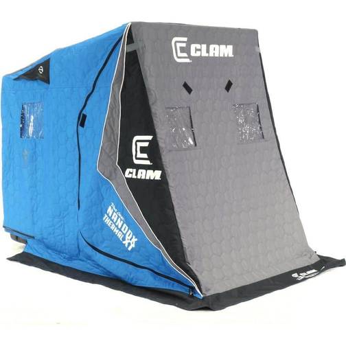 Clam Yukon XT Thermal Ice Shelter Blue • See prices