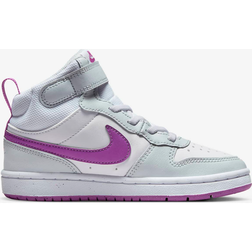 Nike Court Borough Mid 2 Pure Platinum/White/Mint Foam/Vivid Purple