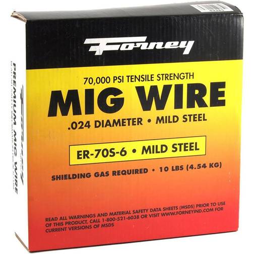 Forney ER70S6 0.024 Mild MIG Welding Wire • Price