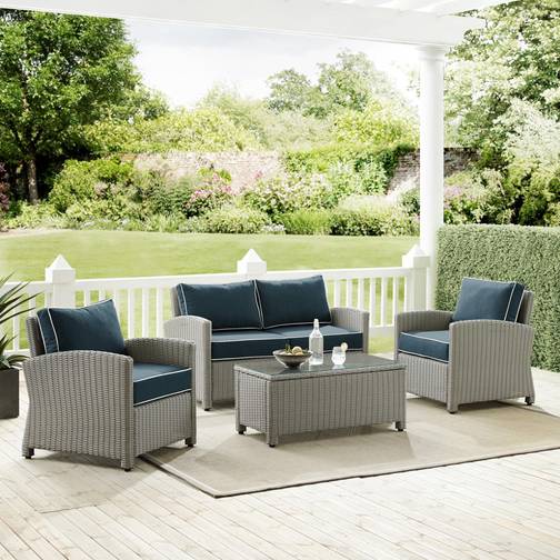 Crosley FURNITURE Bradenton Outdoor Lounge Set • Price