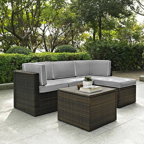 Crosley Palm Harbor 5pc Outdoor Lounge Set • Price