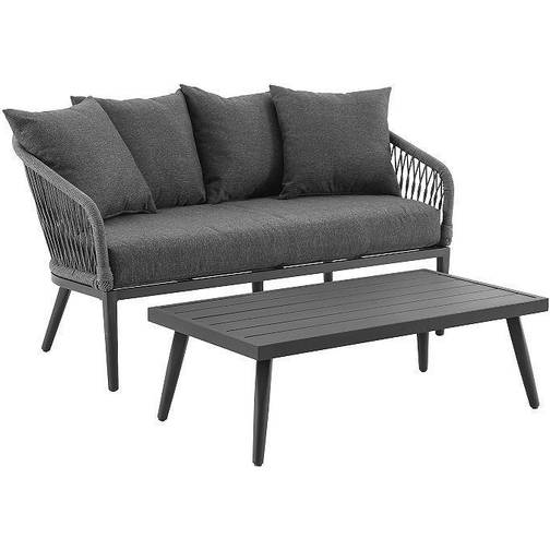 Crosley Dover Collection CO7330MB-CL 2 Outdoor Lounge Set • Price