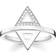 Thomas Sabo Double Triangle Ring - Silver/Diamond