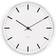 Arne Jacobsen City Hall White Wanduhr 16cm