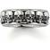 Thomas Sabo Skull Ring - Silver/Black