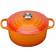 Le Creuset Volcanic Signature Cast Iron Round with lid 1.11 gal 9.4 "