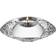 Orrefors Discus Candle Holder 1.8"