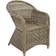 tectake Aluminium rattan luxury garden chair + cushion and back cushions