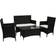 vidaXL 40633 Outdoor Lounge Set, 1 Table incl. 2 Chairs & 1 Sofas