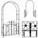 vidaXL Garden Arch Door 14.6x90.6"