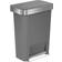 Simplehuman Rectangular Pedal Bin with Liner Pocket 11.88gal