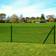vidaXL Chain-Link Fence Set with Posts Spike Anchors 39.4"x82ft
