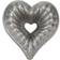 Nordic Ware Elegant Heart Bundt Baking Tin 11 "