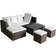 vidaXL 42585 Lounge-Set, 1 Bord inkl. 1 Soffor