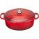 Le Creuset Cerise Signature Cast Iron Oval med lock 4.1 L