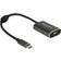 DeLock USB C-DisplayPort Mini M-F 0.2m