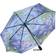 Galleria Folding Umbrella Water Lilies Purple