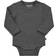 Minymo Baby Body L/S - Dark Grey Melange (4983-121)