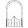 tectake Metal garden arch with gate 140x240cm