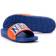 Nike Benassi Solarsoft NBA - Brilliant Orange/Flat Silver/Rush Blue/Rush Blue