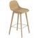 Muuto Fiber Wood Base with Backrest Bar Stool 38.4"