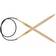 Knitpro Basix Birch Fixed Circular Needles 100cm 10mm