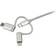 StarTech USB A-Lightning/USB C/USB B Micro 2.0 3.3ft