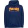 Thrasher Magazine Flame Logo Hoodie - Navy