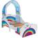 Hello Home Unicorn & Rainbow Toddler Bed with Light up Canopy & Storage Drawer 77x142cm