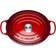 Le Creuset Cerise Signature Cast Iron Oval med lock 14.8 L 40 cm