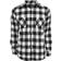 Urban Classics Checked Flannel Shirt - Black/White