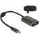 DeLock USB C-DisplayPort Mini M-F 0.2m