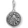 Thomas Sabo Charm Club Zodiac Sign Virgo Charm Pendant - Silver/White