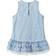 Name It Baby Floral Printed Denim Dress - Blue/Light Blue Denim (13164540)