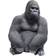 Kare Design Monkey Gorilla Side Dekofigur 38.5cm