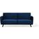 Beliani Senja Sofa 200cm 3-Sitzer