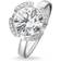 Thomas Sabo Signature Line Ring - Silver/White