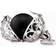 Engelsrufer Charm Angel Ball Pendant - Silver/Black