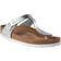 Birkenstock Gizeh Soft Footbed Natural Leather - Metallic Silver