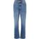 Vero Moda Vmsara Relaxed Normal Waist Straight Fit Jeans - Blue/Medium Blue Denim